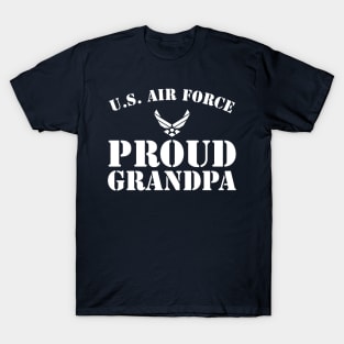 Best Gift for Army - Proud U.S. Air Force Grandpa T-Shirt